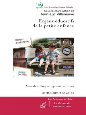 cover image of Enjeux éducatifs de la petite enfance